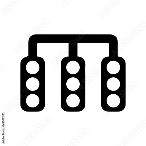 F1 traffic glyph icon