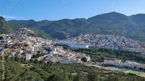 Views of Morocco, Fez, countryside and Moulay idriss