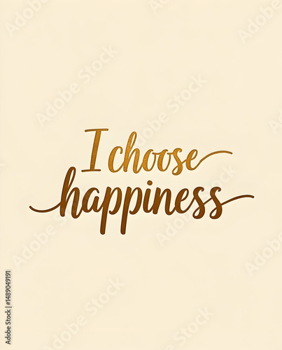 I Choose Happiness Script
