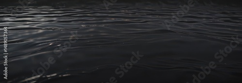 Dark, glassy water, subtle ripples, minimalist background,  glassy,  deep