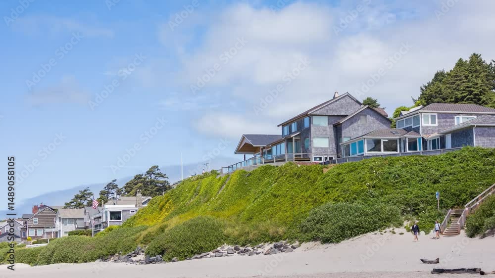 Cannon Beach, Oregon – Picturesque Coastal Resort Town Known for Haystack Rock, Scenic Views, and Sandy Pacific Shoreline