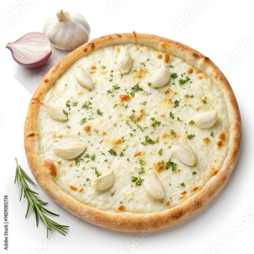 pizza with mushrooms and cheese