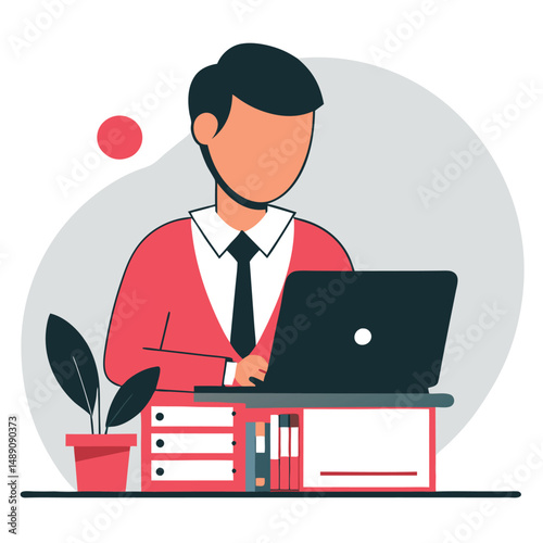 Depiction of an Auditor's Role in Maintaining Financial Integrity