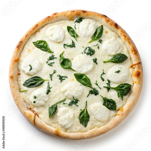 pizza with mushrooms and cheese
