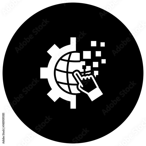Digital Transformation Icon
