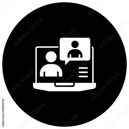 Online Communication Icon