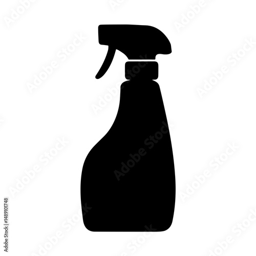 Detergent and Soap Bottle Silhouette