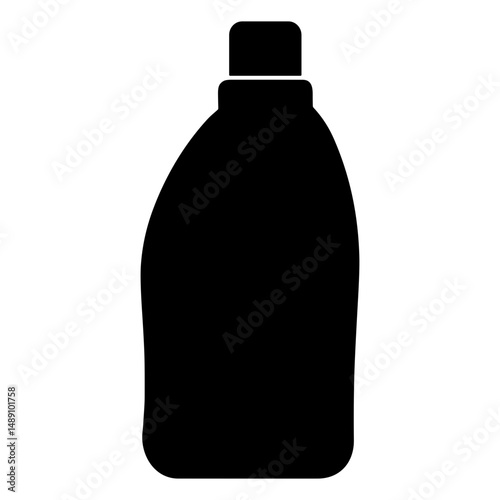 Detergent and Soap Bottle Silhouette