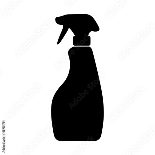 Detergent and Soap Bottle Silhouette