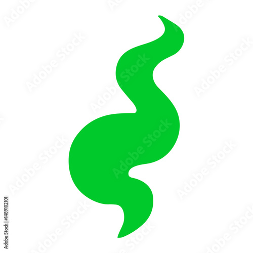 Green Bad Smell Cloud