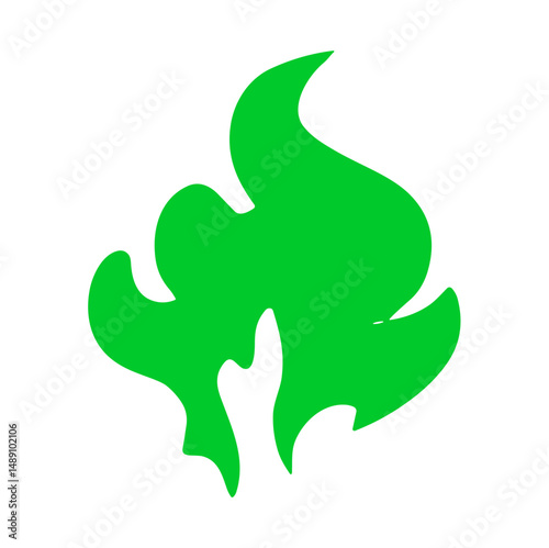 Green Bad Smell Cloud