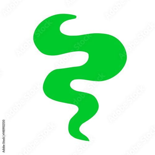 Green Bad Smell Cloud