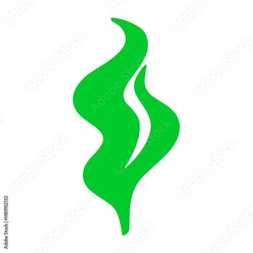 Green Bad Smell Cloud