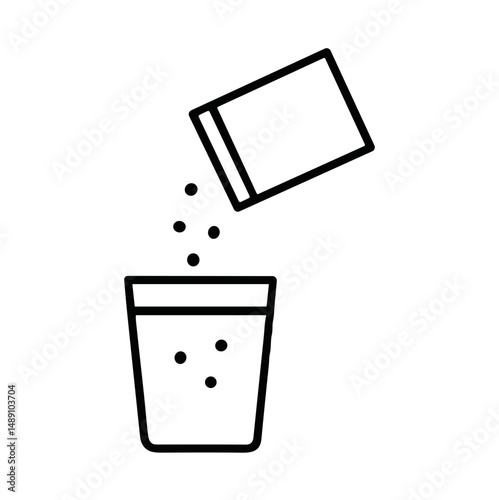 Powder Sachet Icon