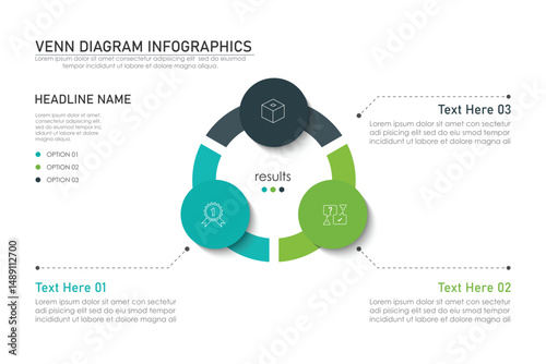 3, diagram, three, chart, vector, graph, pie, business, step, design, venn, circular, stage, banner, infographic, illustration, template, marketing, circle, layout, graphic, presentation, modern, mana