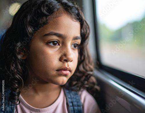 Portrait of a Deeply Troubled Young Girl