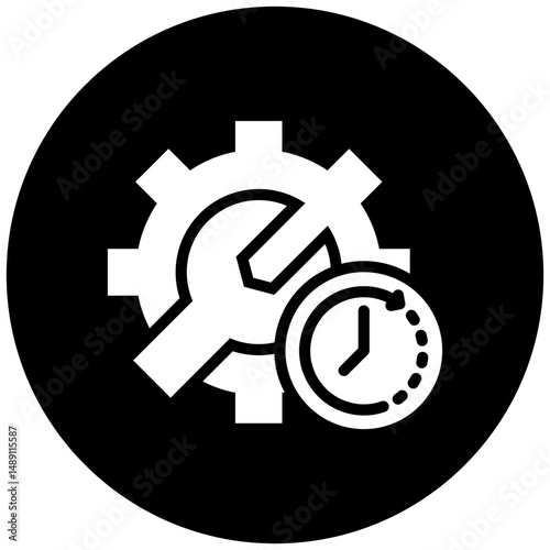 24 Hours Support Icon