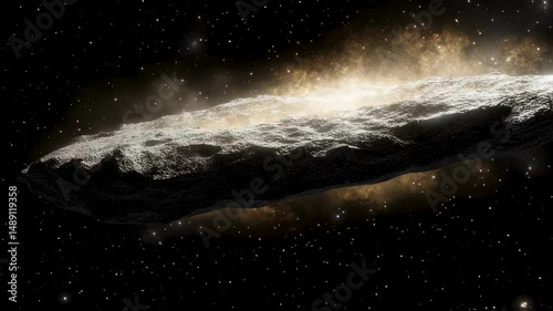 Interstellar Object 'Oumuamua A Cosmic Wanderer in Deep Space