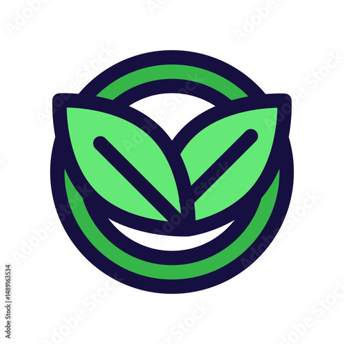 Vegan Label Icon