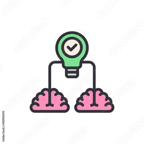 Concept Of Idea Generation From Brainstorming And Problem Solving Process