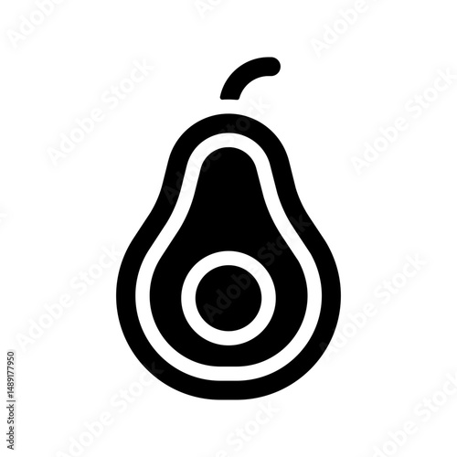 Avocado Icon