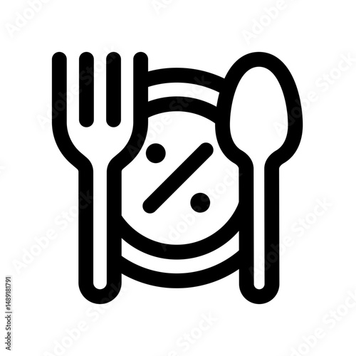 Discount Meal Icon