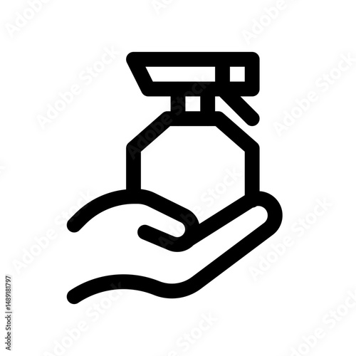 Home Made Cleaning Product Icon