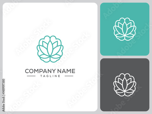 cauliflower logo vector