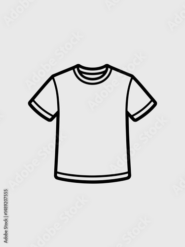 T-shirt icon vector
