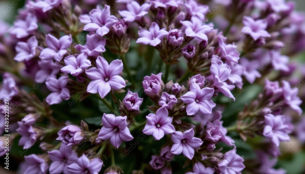 Closeup of Vibrant Purple Flowers Blooming in a Garden During Daylight Closeup of Vibrant Purple Flowers Blooming in a Garden During Daylight
