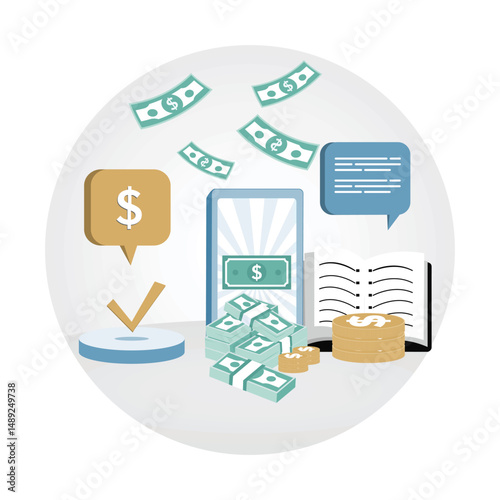 Digital Money Management and Financial Transactions.