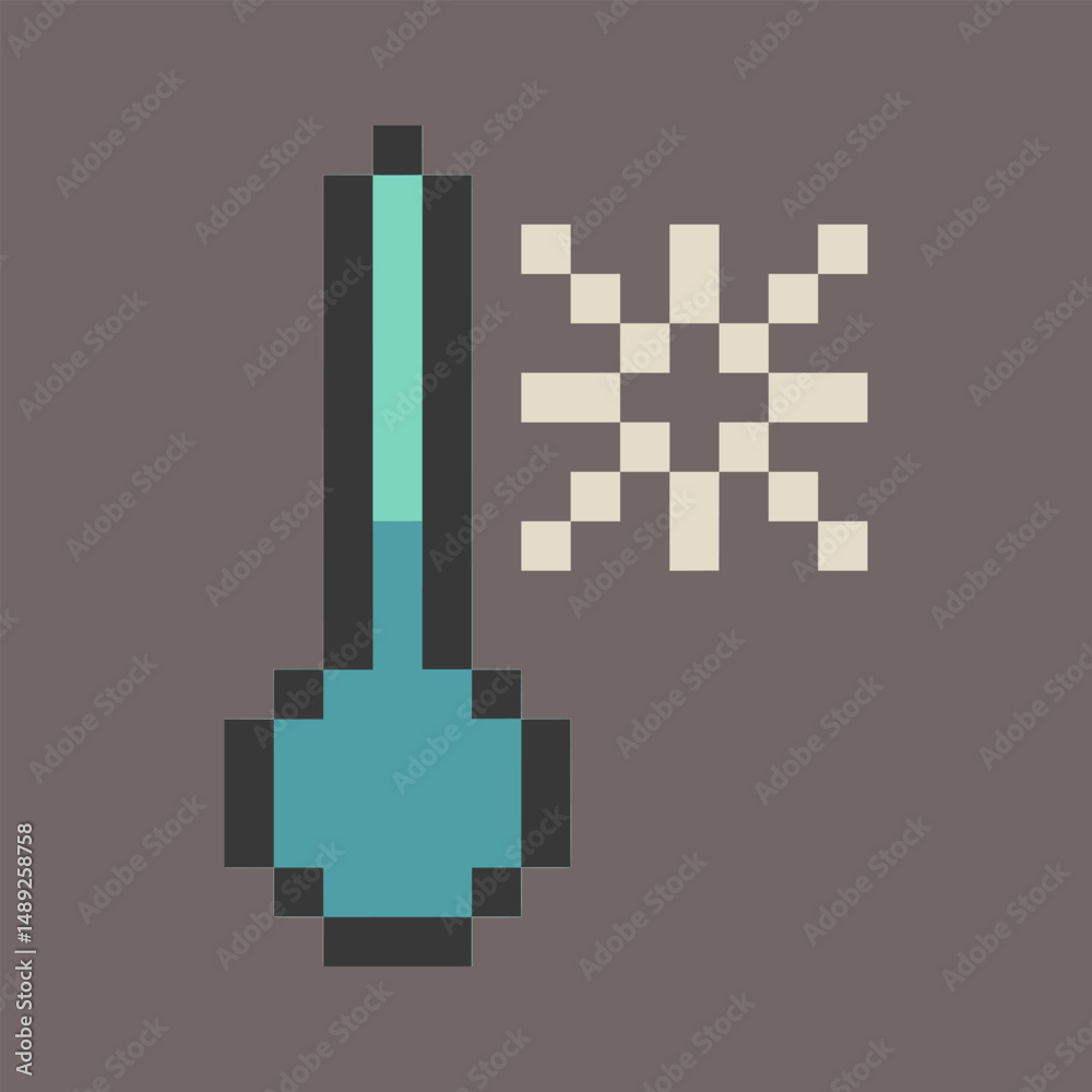thermometer tool measure pixel art thermometer tool measure pixel art