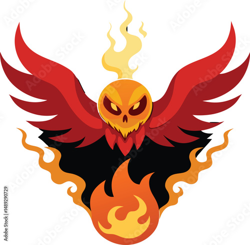 winged heart with wings
