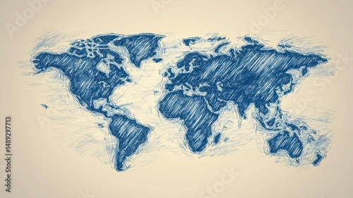 Hand-drawn world map (1)