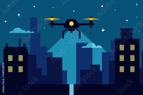vector illustration of a city