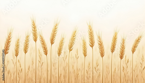Wheat Harvest Background