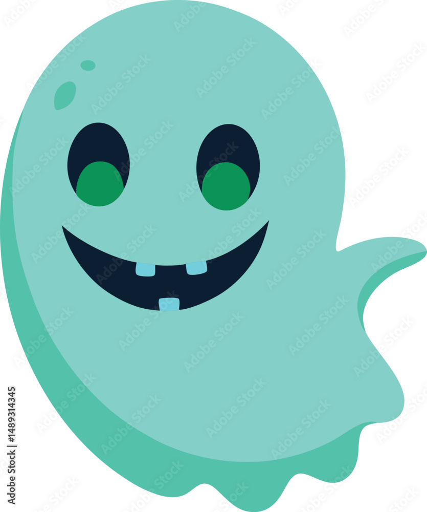 Fototapeta premium funny cartoon zombie