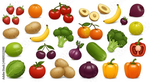fruits and vegetables