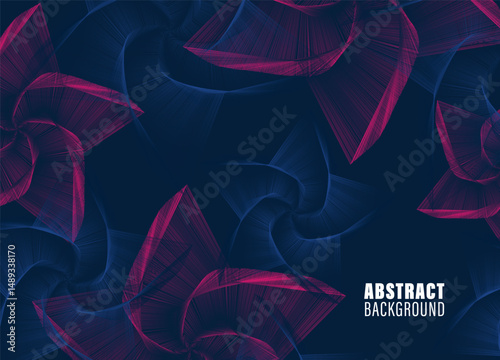 gradient color abstract stars pattern background