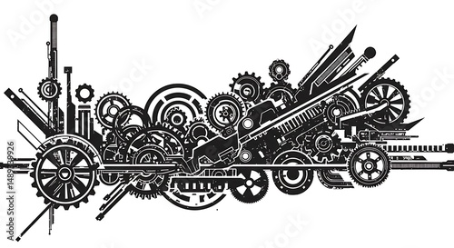 abstract background with a car