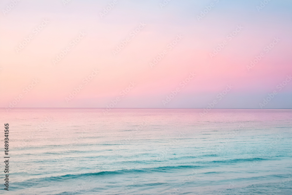 Fototapeta premium sunset over the sea