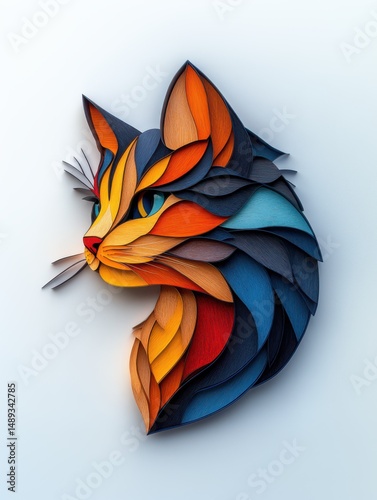 Autumn floral background with leaves and flowers on white