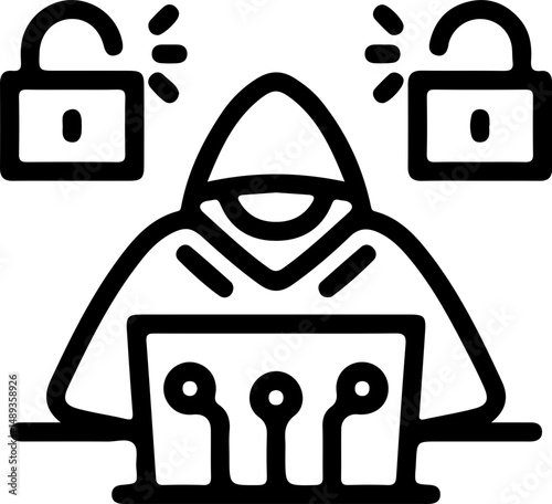 Cyber Attack icon