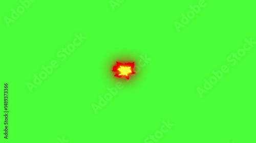 Fire Flame Transitions with Green Screen 4K Chroma Key FX Pack for Video Editors.