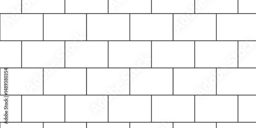 White brick wall background. architecture construction stone block brick wallpaper. seamless building cement concrete wall grunge background.	
