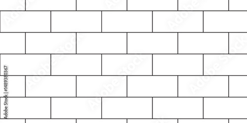 White brick wall background. architecture construction stone block brick wallpaper. seamless building cement concrete wall grunge background.	