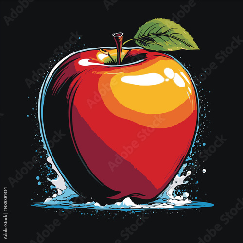 apple vector for design needs