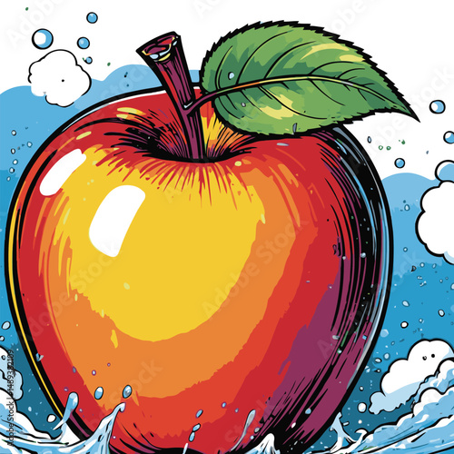apple vector for design needs