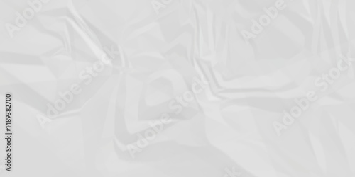 White crumpled paper texture. white crumpled paper texture sheet background. Wrinkled paper texture.	

