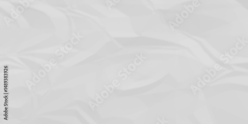 White crumpled paper texture. white crumpled paper texture sheet background. Wrinkled paper texture.	
